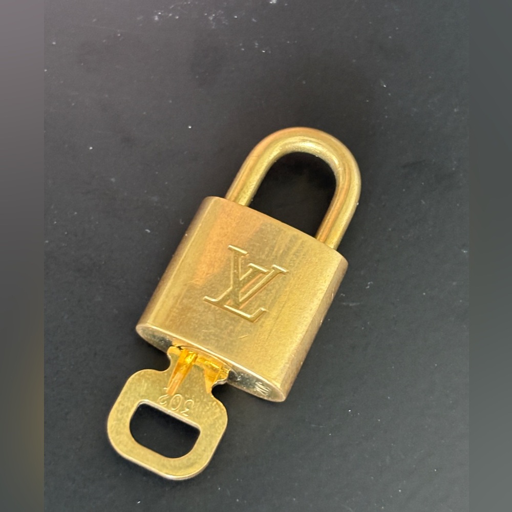 Louis Vuitton Gold Lock #302